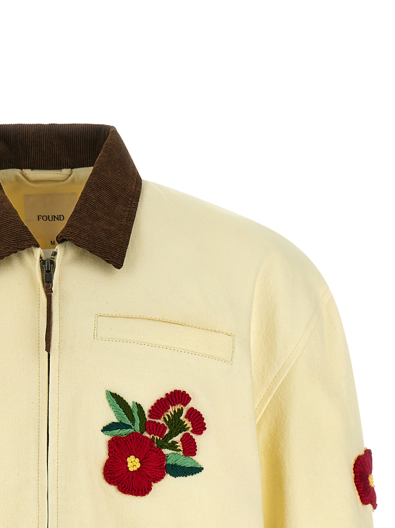 BLOUSON EN JEAN MULTICOLORE EN COTON