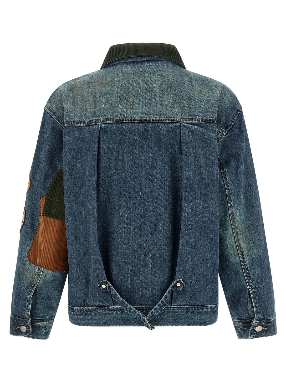 Veste en jean en coton bleue TROUVÉE