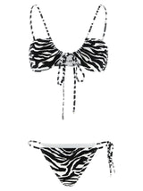 The Attico Il Primo Bagno Bicolor Polyester Bikini