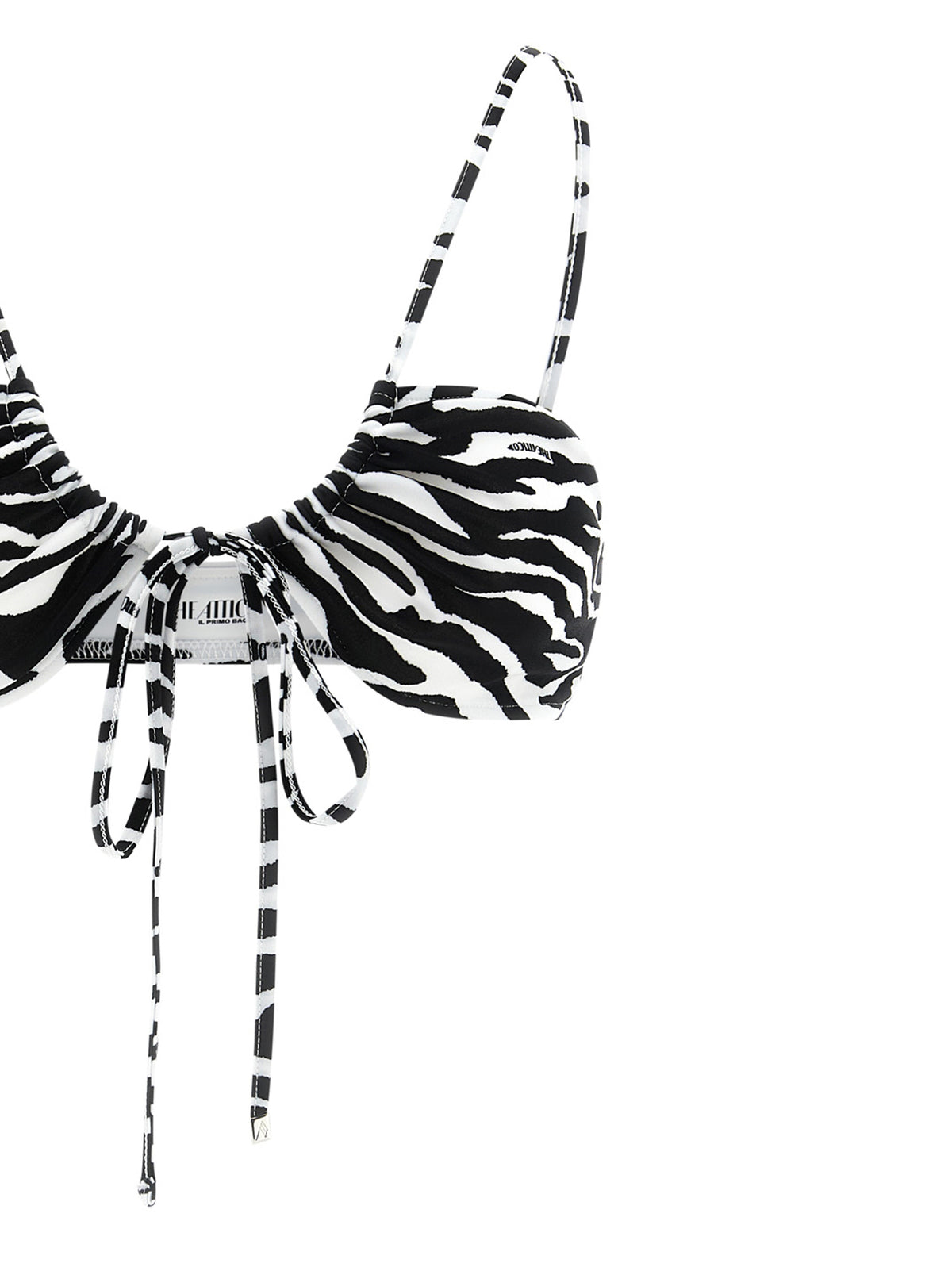 The Attico Il Primo Bagno Bicolor Polyester Bikini