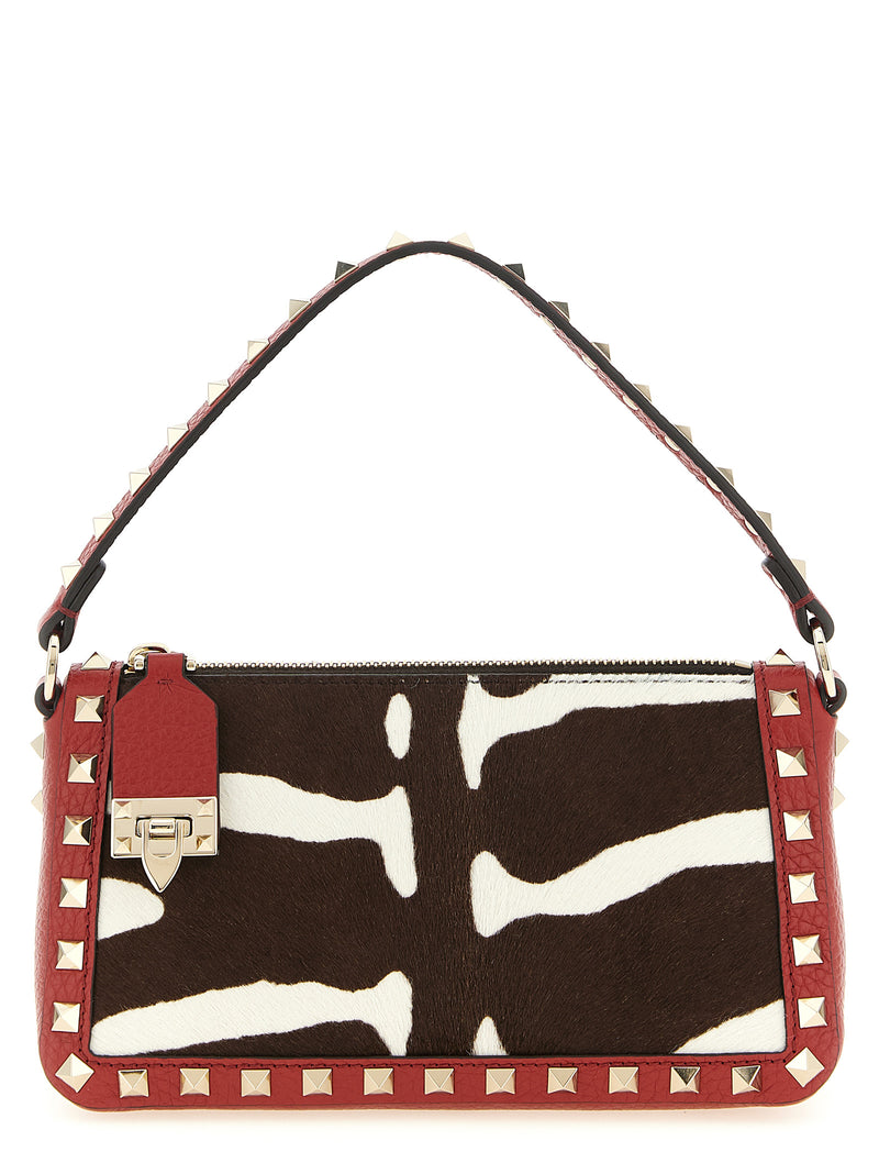 Valentino Garavani Multicolor Calfskin Shoulder Bag