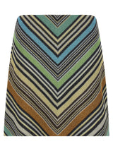 Missoni Multicolor Viscose Long Skirt for Women