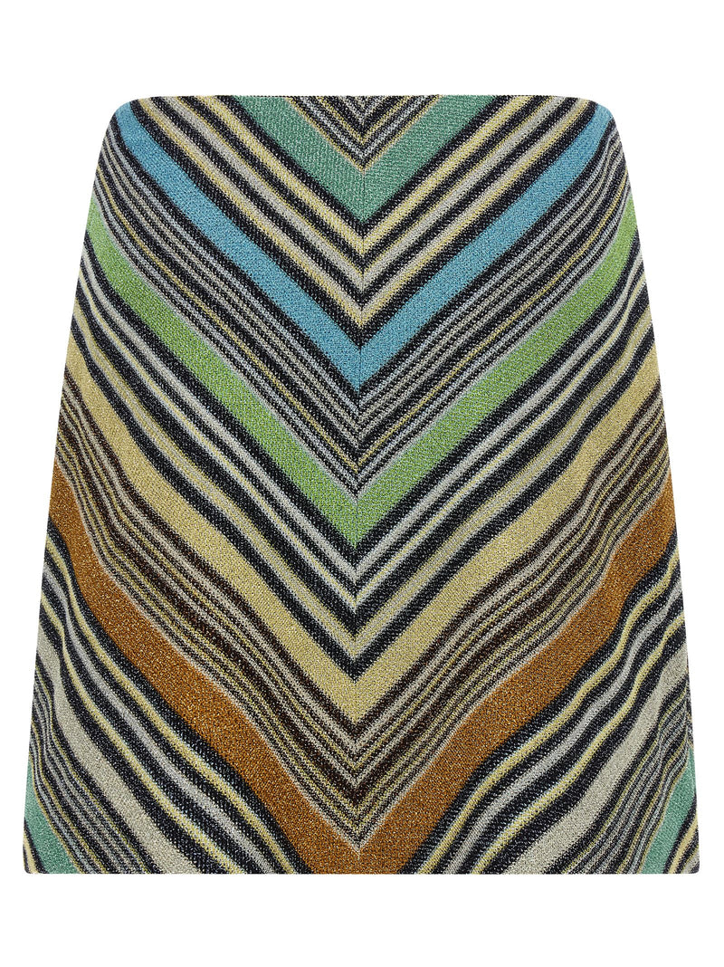 Missoni Multicolor Viscose Long Skirt