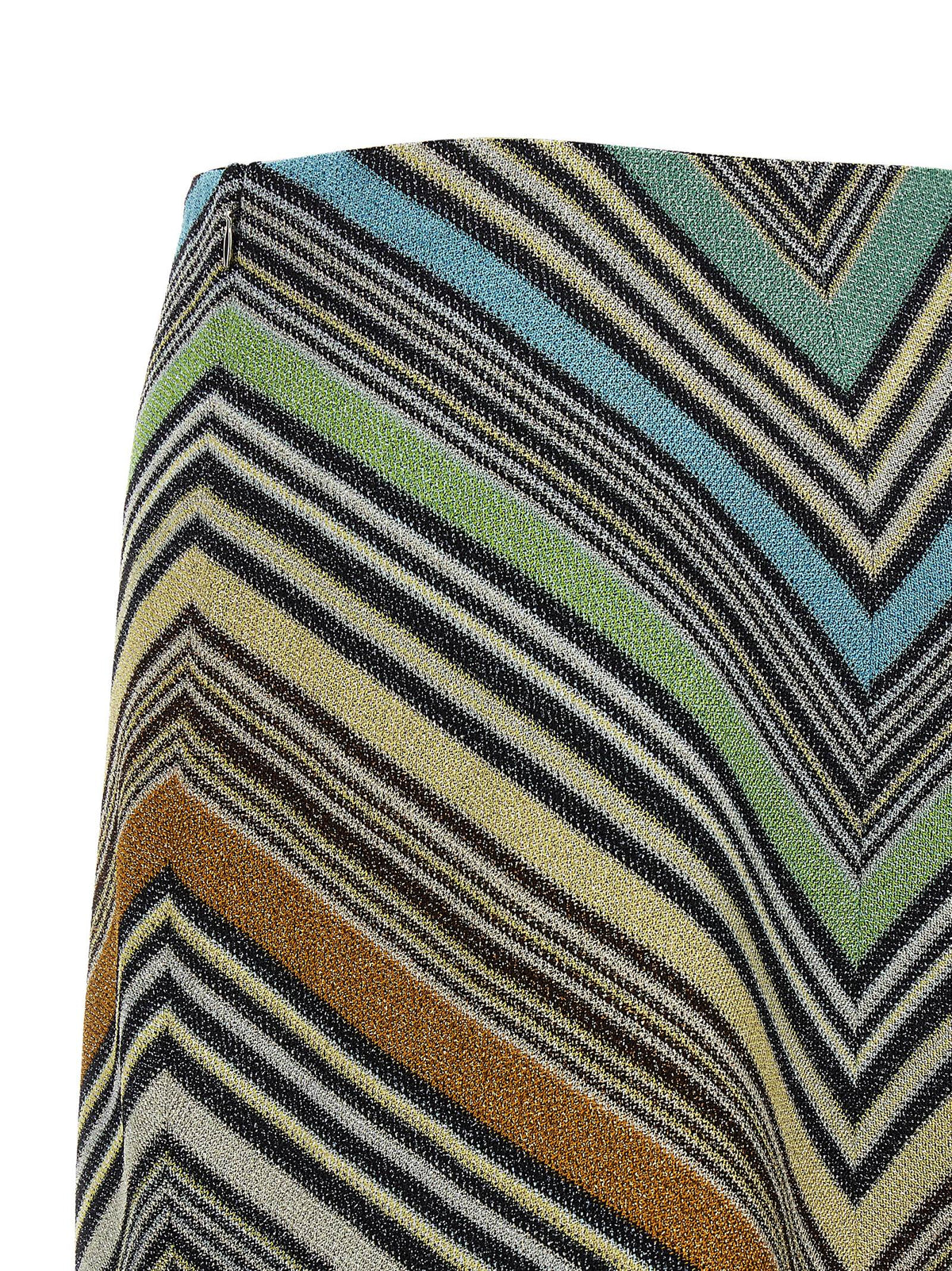 Missoni Multicolor Viscose Long Skirt for Women