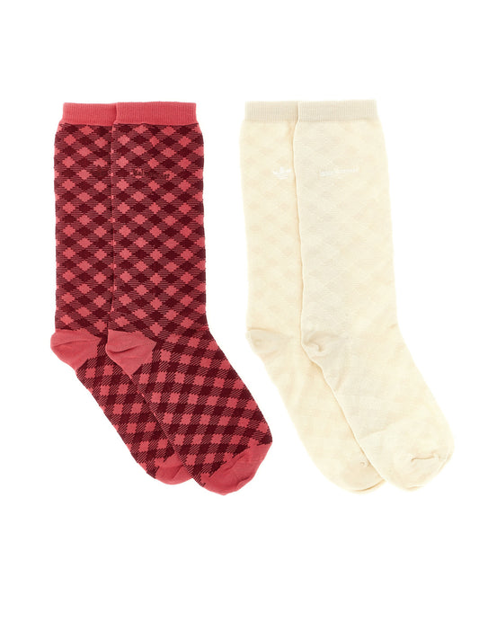 Chaussettes en coton multicolores Adidas Originals