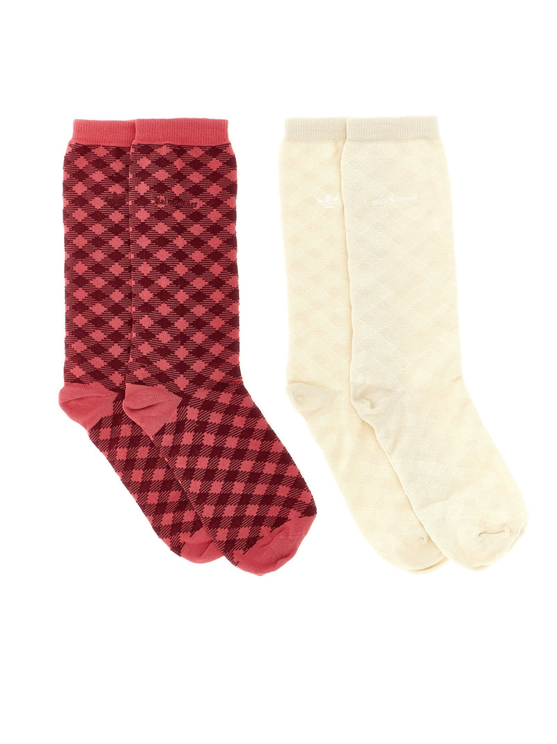 Chaussettes en coton multicolores Adidas Originals