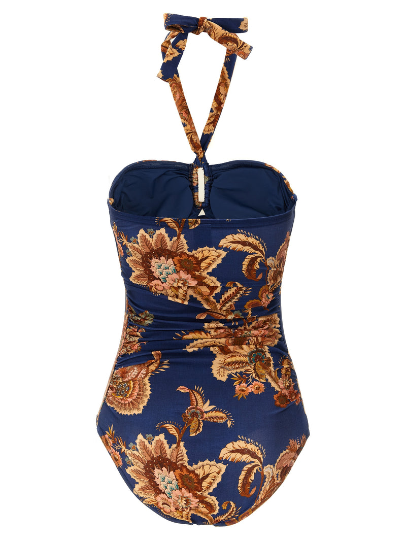 Maillot de bain une pièce Zimmermann en polyamide multicolore