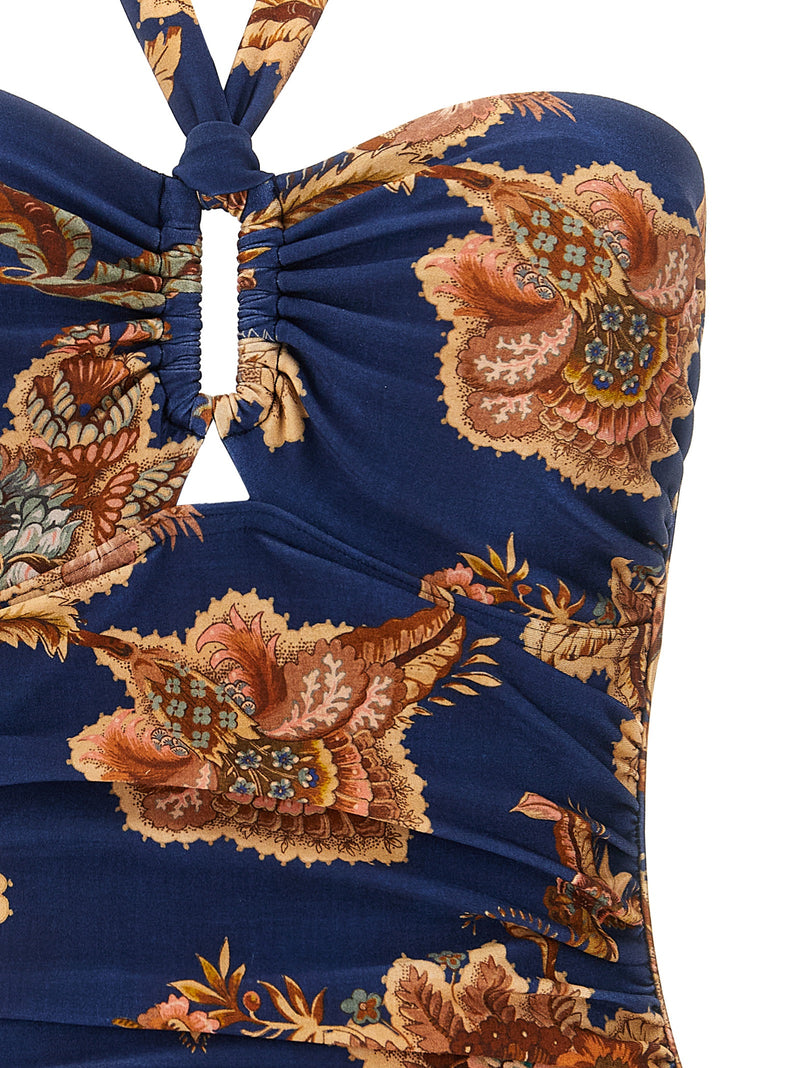 Maillot de bain une pièce Zimmermann en polyamide multicolore