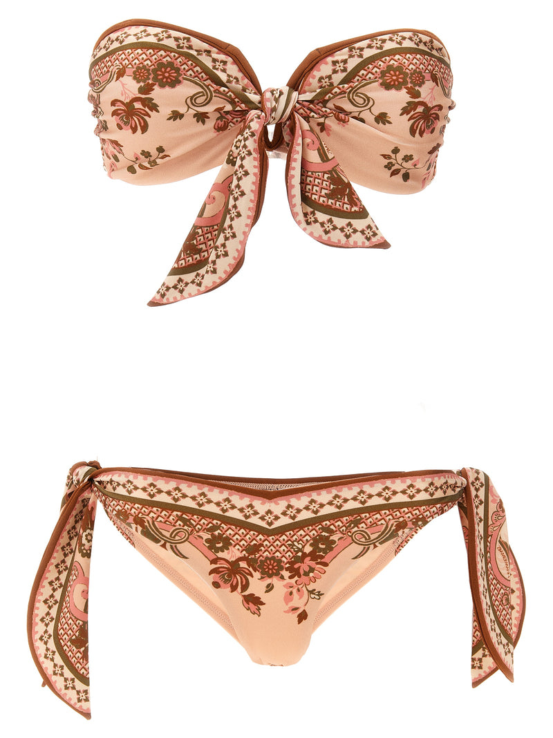 Bikini Zimmermann en polyamide multicolore