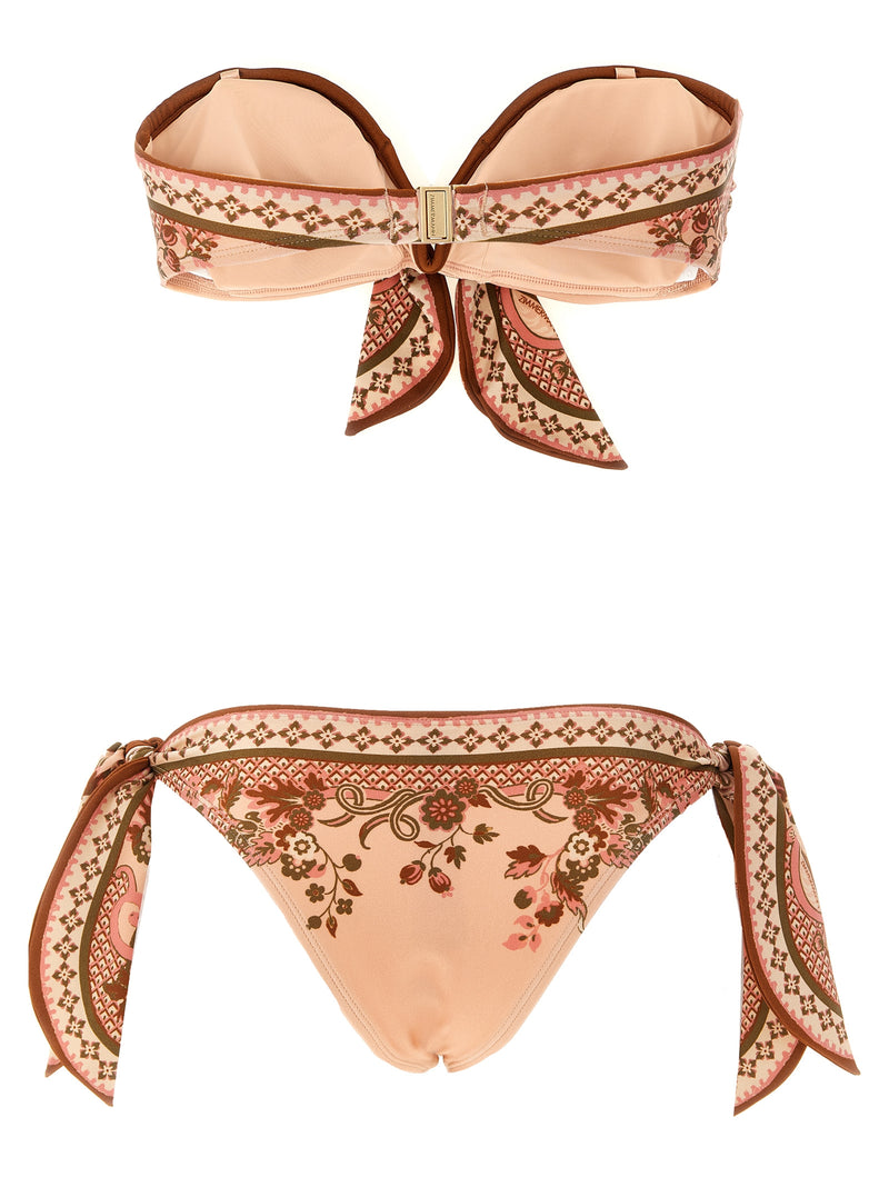 Bikini Zimmermann en polyamide multicolore