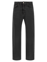 MFPEN Gray Organic Cotton Straight-Leg Jeans for Men