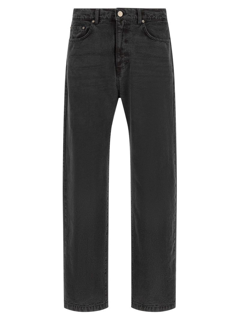 MFPEN Gray Organic Cotton Straight-Leg Jeans for Men