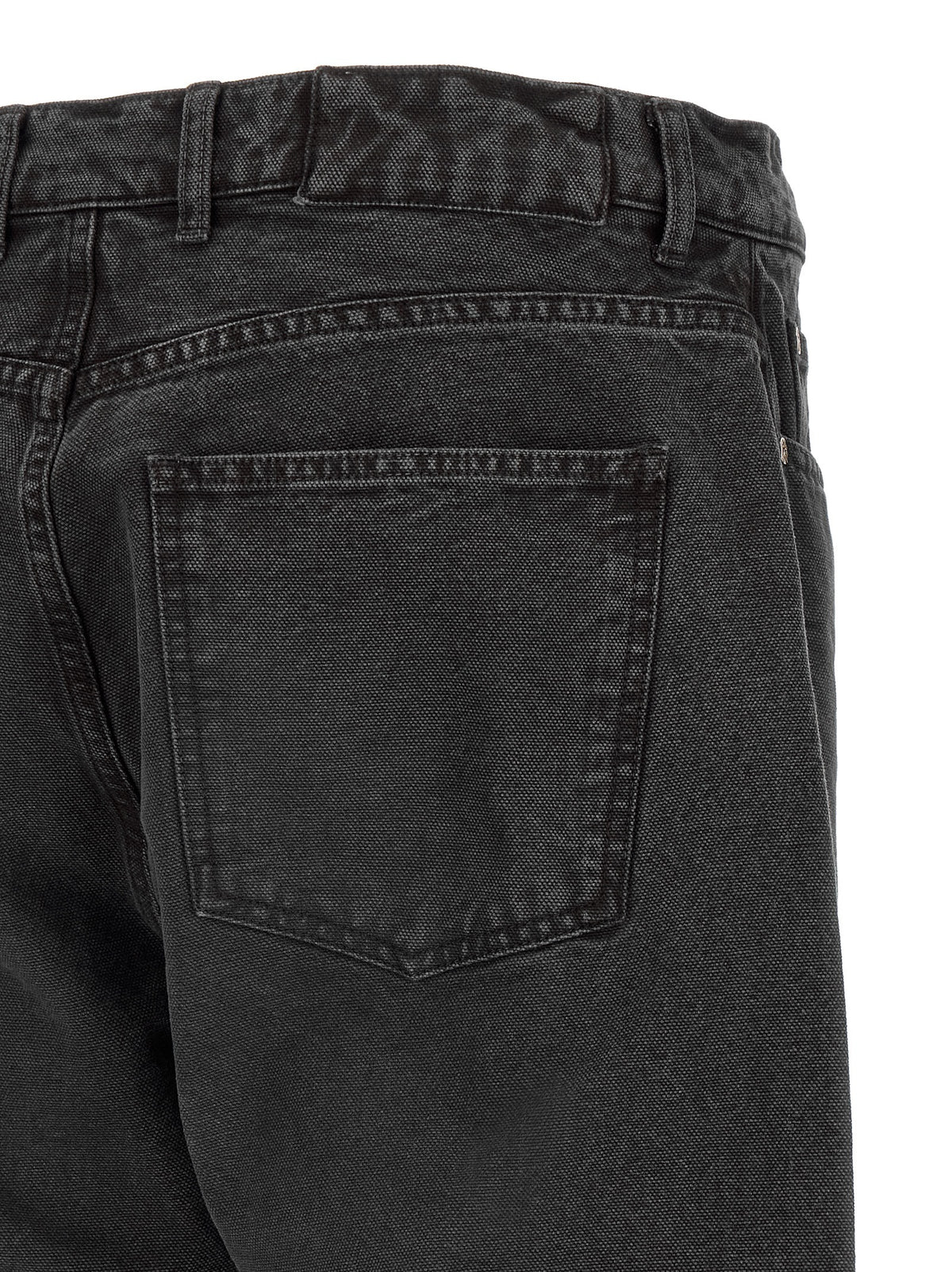 MFPEN Gray Organic Cotton Straight-Leg Jeans for Men