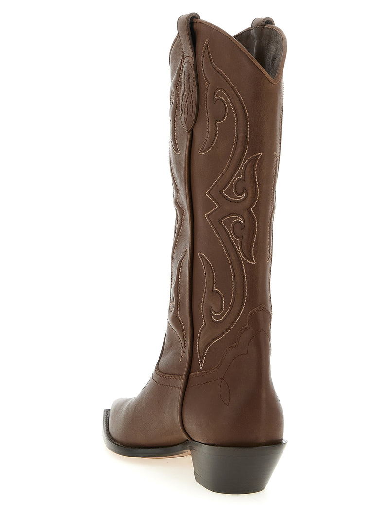 Sonora Yuma Brown Calfskin Chelsea Boots for Women