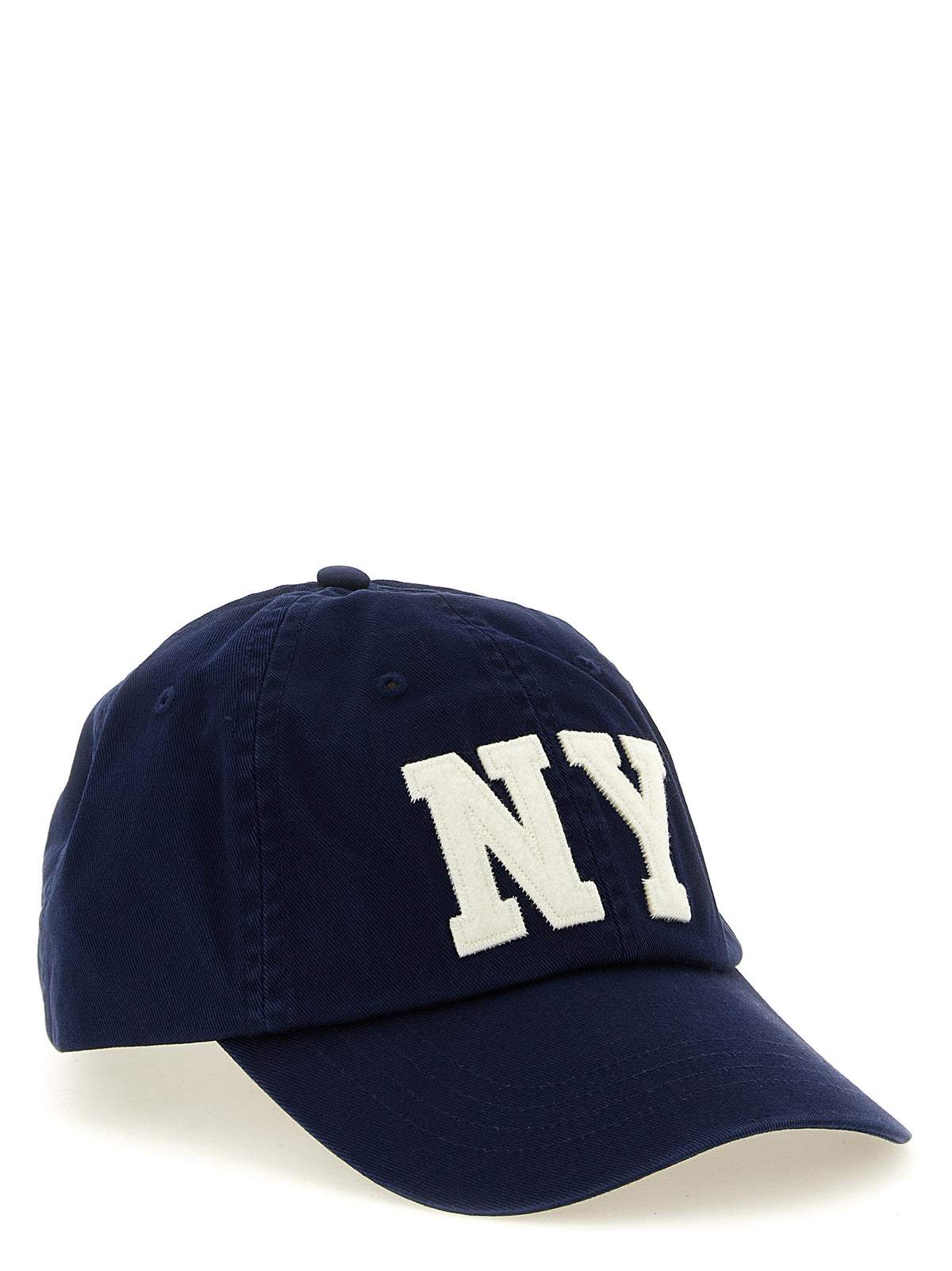 Casquette de baseball Polo Ralph Lauren en coton bleu