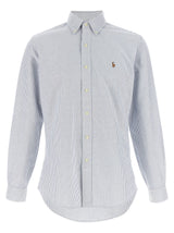 Polo Ralph Lauren Blue Cotton Blouse - Iconic Oxford Shirt
