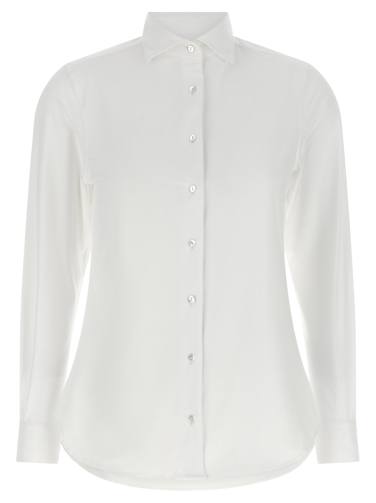 XACUS Pina White Polyamide Blouse for Women