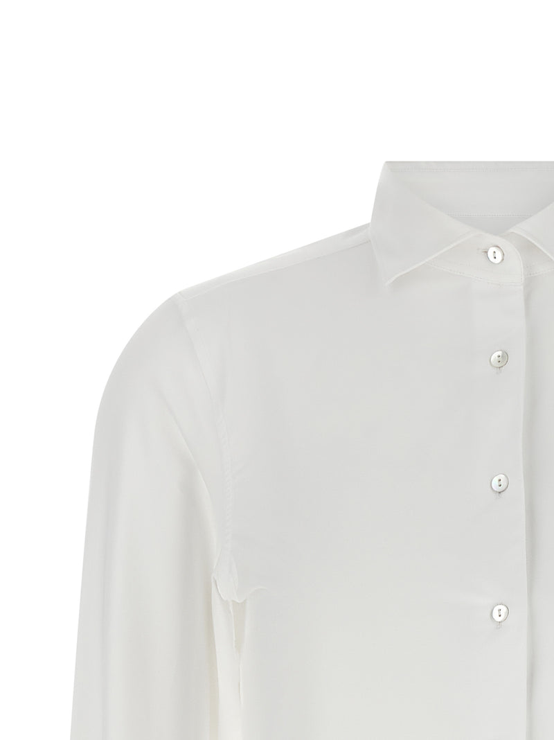 XACUS Pina White Polyamide Blouse for Women