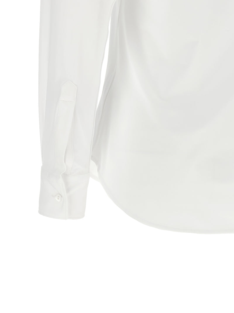 XACUS Pina White Polyamide Blouse for Women