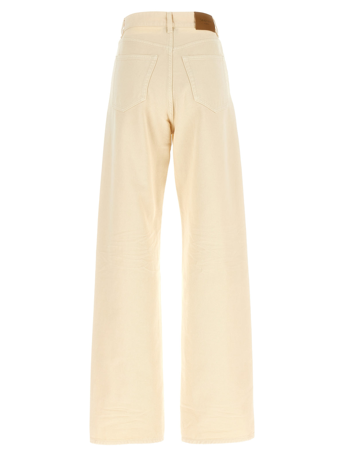 Saint Laurent Beige Cotton Jeans Denim - W28
