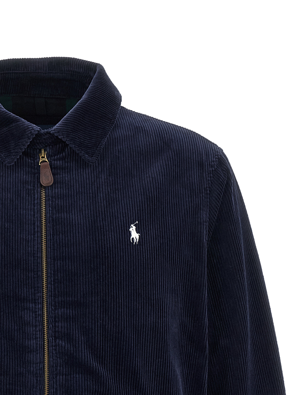 Veste longue en coton bleu Polo Ralph Lauren