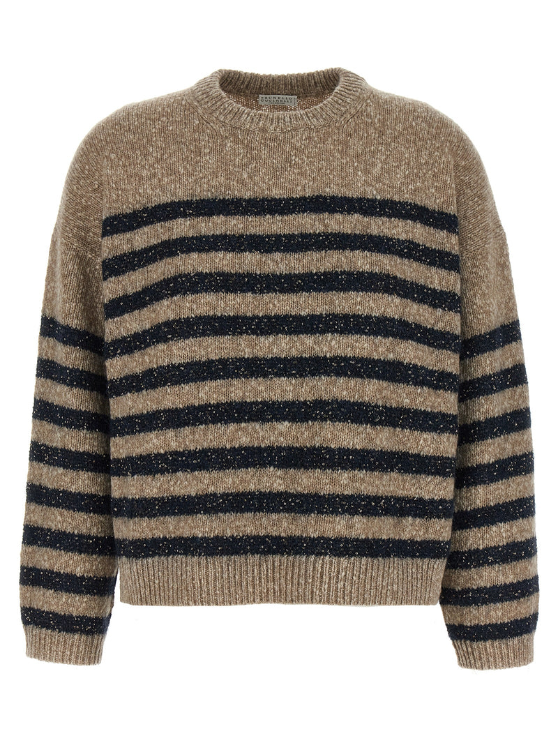 Brunello Cucinelli Multicolor Wool Cardigan