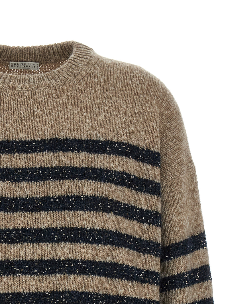 Brunello Cucinelli Multicolor Wool Cardigan
