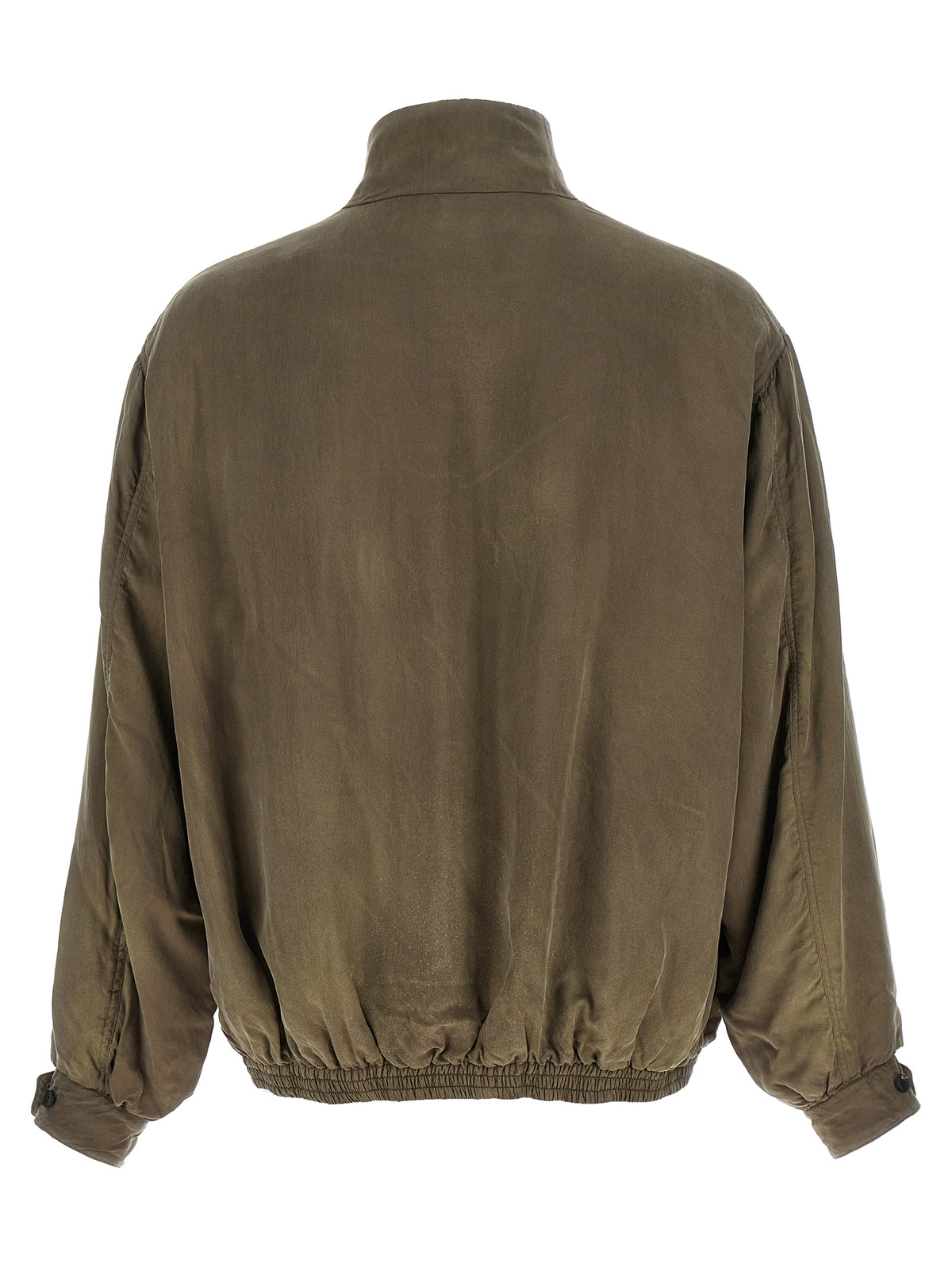 SSSTEIN Brown Copper Bomber Jacket for Men