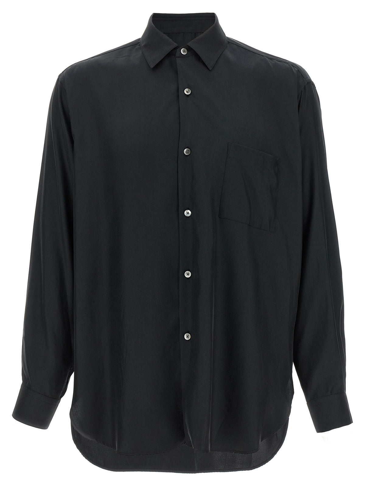 SSSTEIN Black Copper Blouse - Sophisticated Style for Men