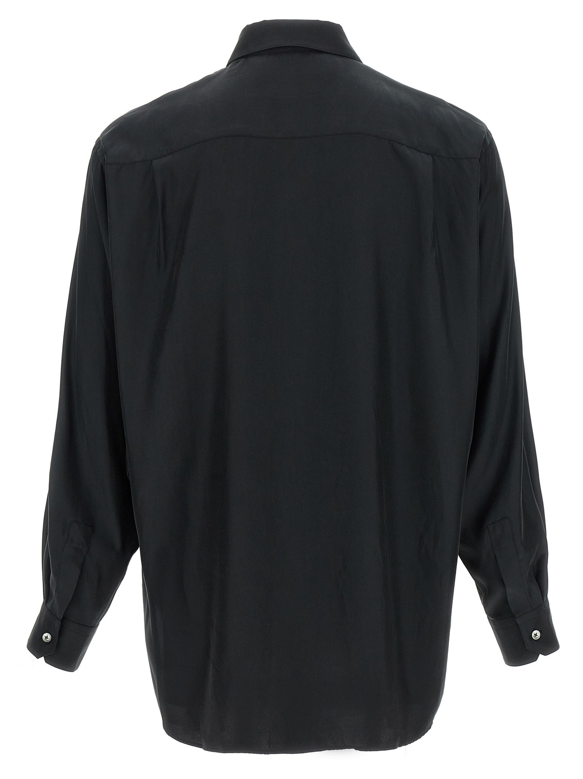 SSSTEIN Black Copper Blouse - Sophisticated Style for Men