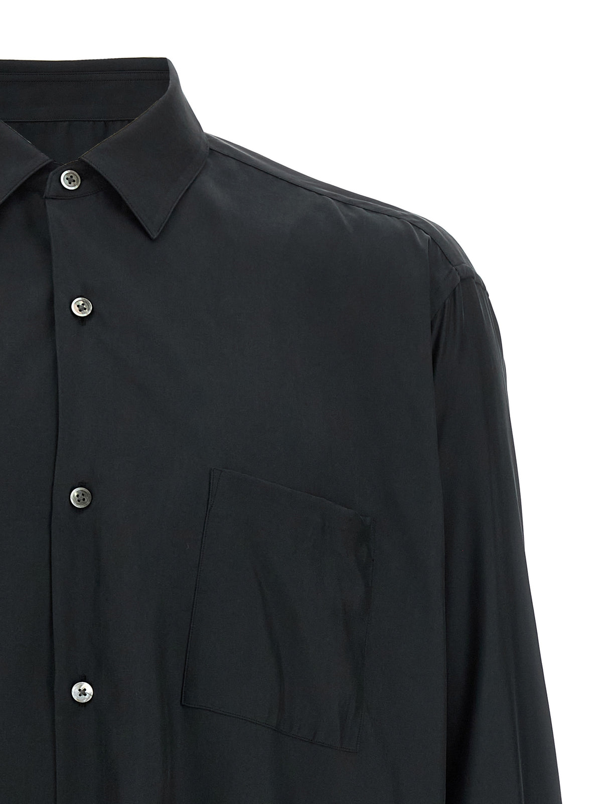 SSSTEIN Black Copper Blouse - Sophisticated Style for Men