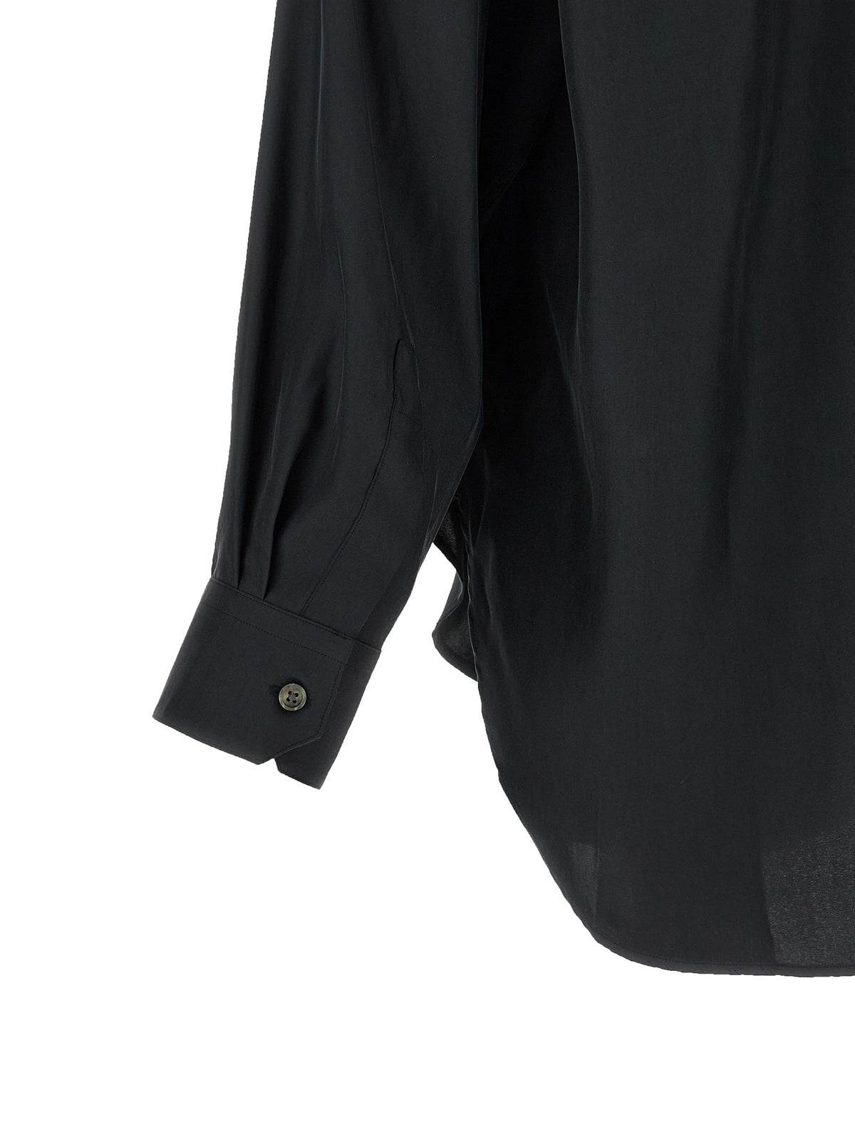 SSSTEIN Black Copper Blouse - Sophisticated Style for Men