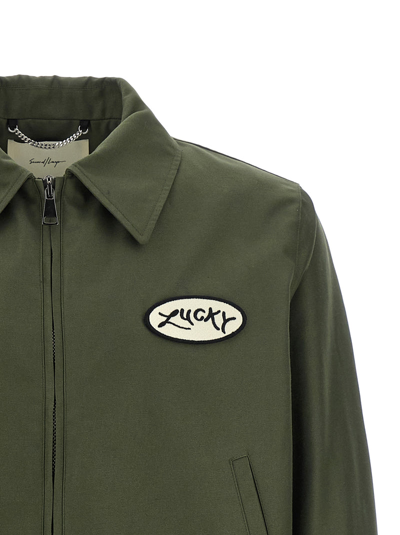 Veste longue bicolore en polyester SECOND/LAYER
