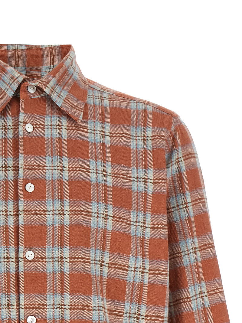 Chemisier en coton orange SECOND/LAYER
