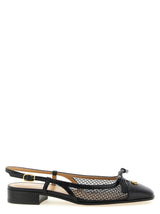 Valentino Garavani Black Leather Ballet Flats - Valet Du Roi