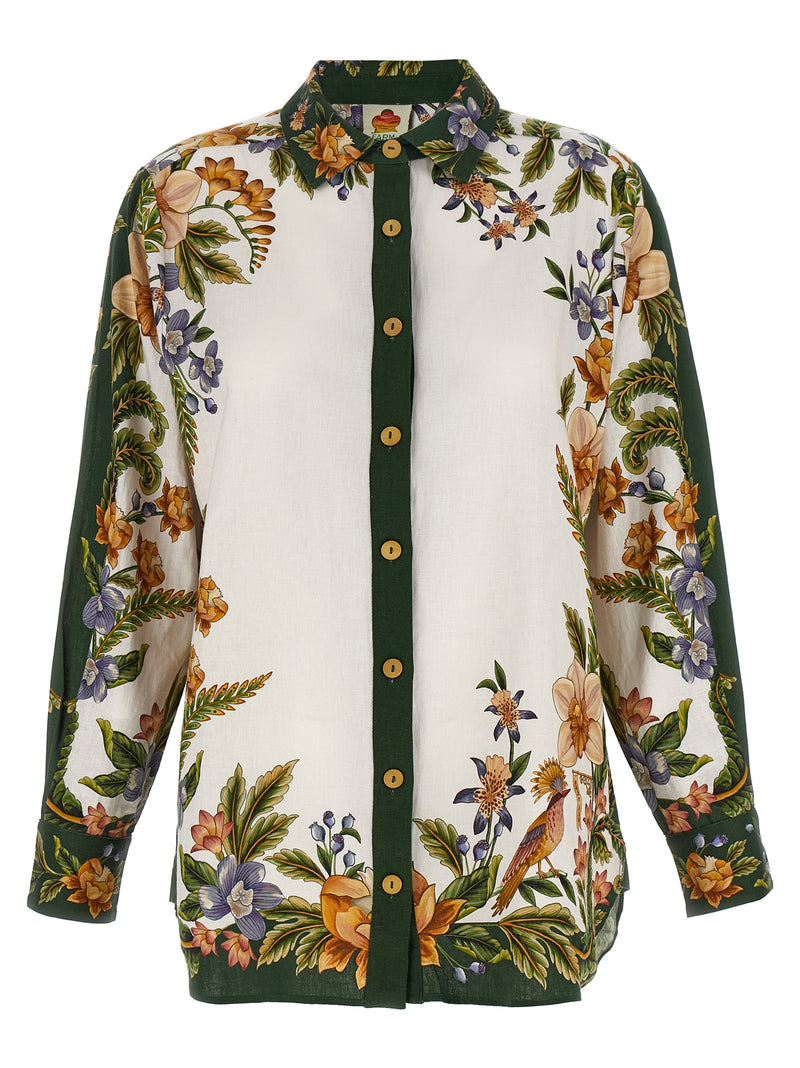 Chemisier en coton multicolore FARM RIO