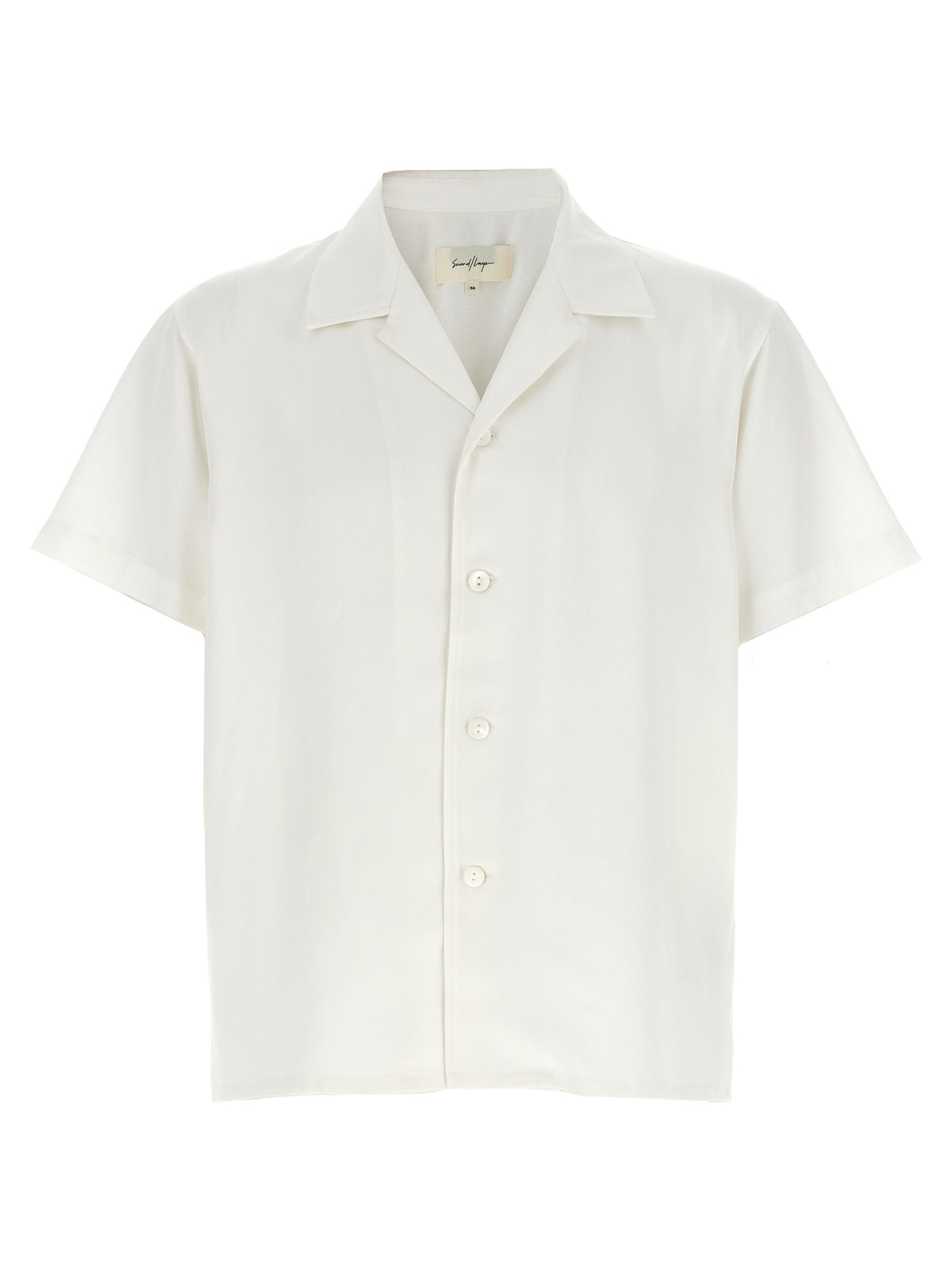 SECOND/LAYER White Lyocell Blouse