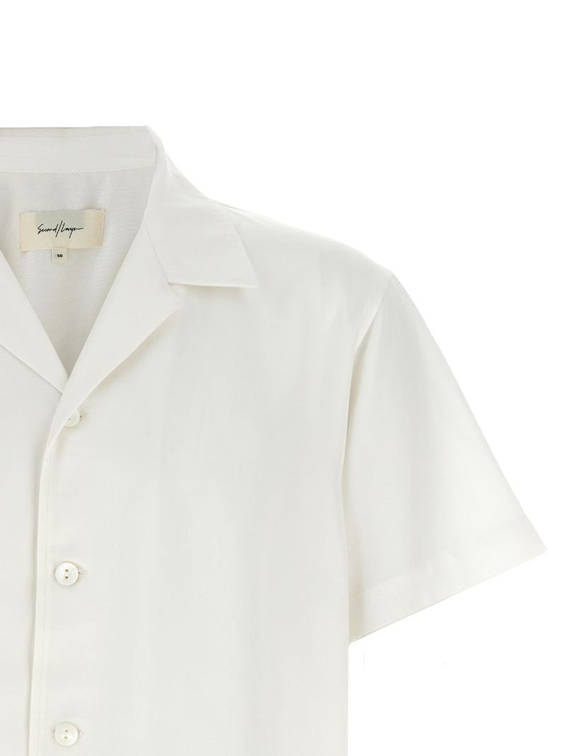 Chemisier blanc en lyocell SECOND/LAYER
