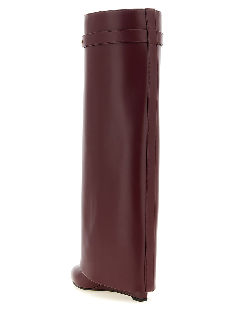 Givenchy Cuissardes en veau Bordeaux