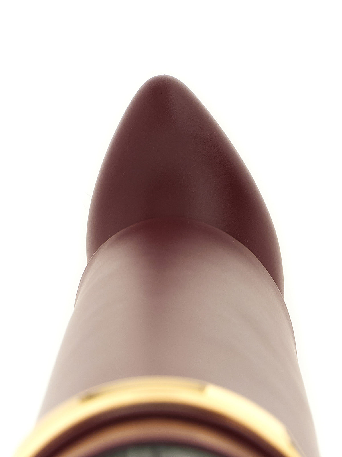 Givenchy Cuissardes en veau Bordeaux