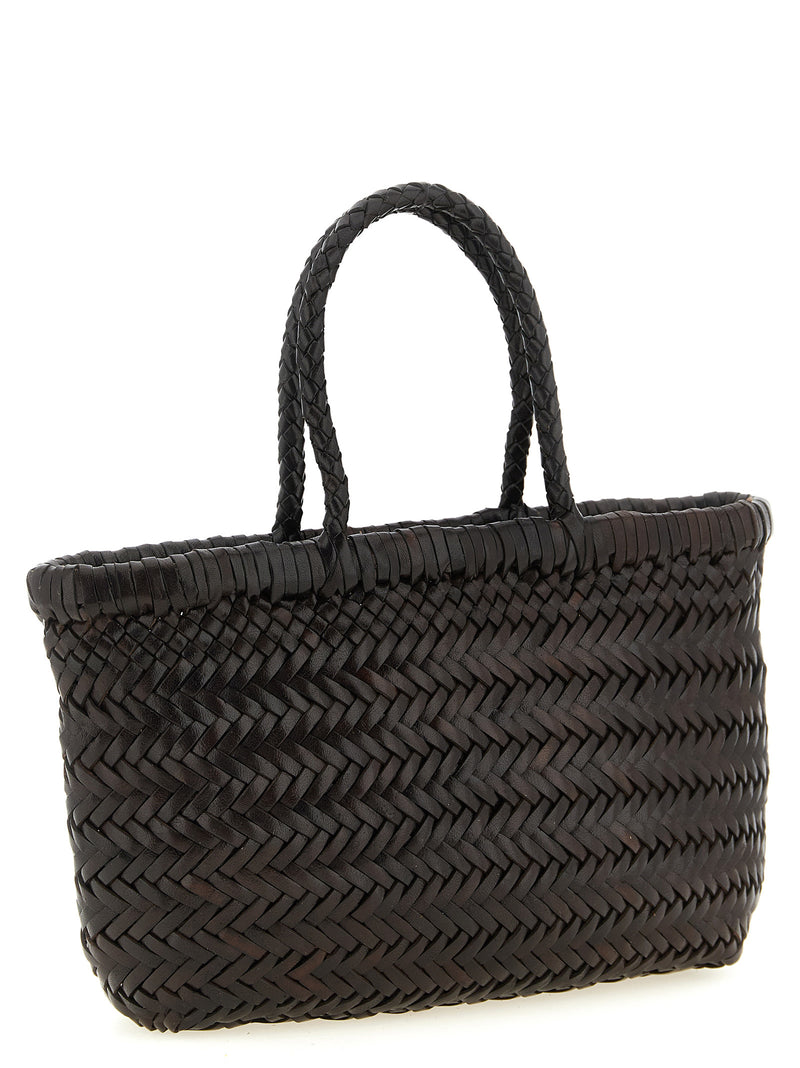 Sac à main Dragon Diffusion en veau marron