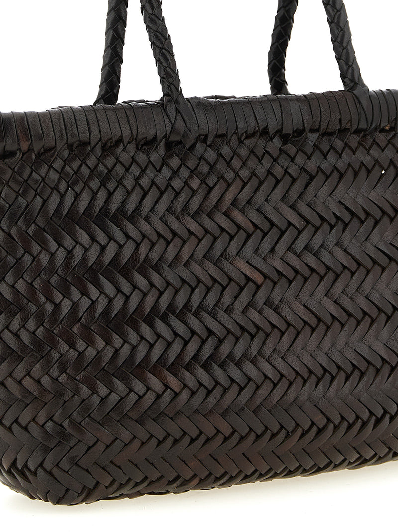 Sac à main Dragon Diffusion en veau marron