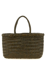 Dragon Diffusion Bicolor Calfskin Handbag - Flat Gora Mini