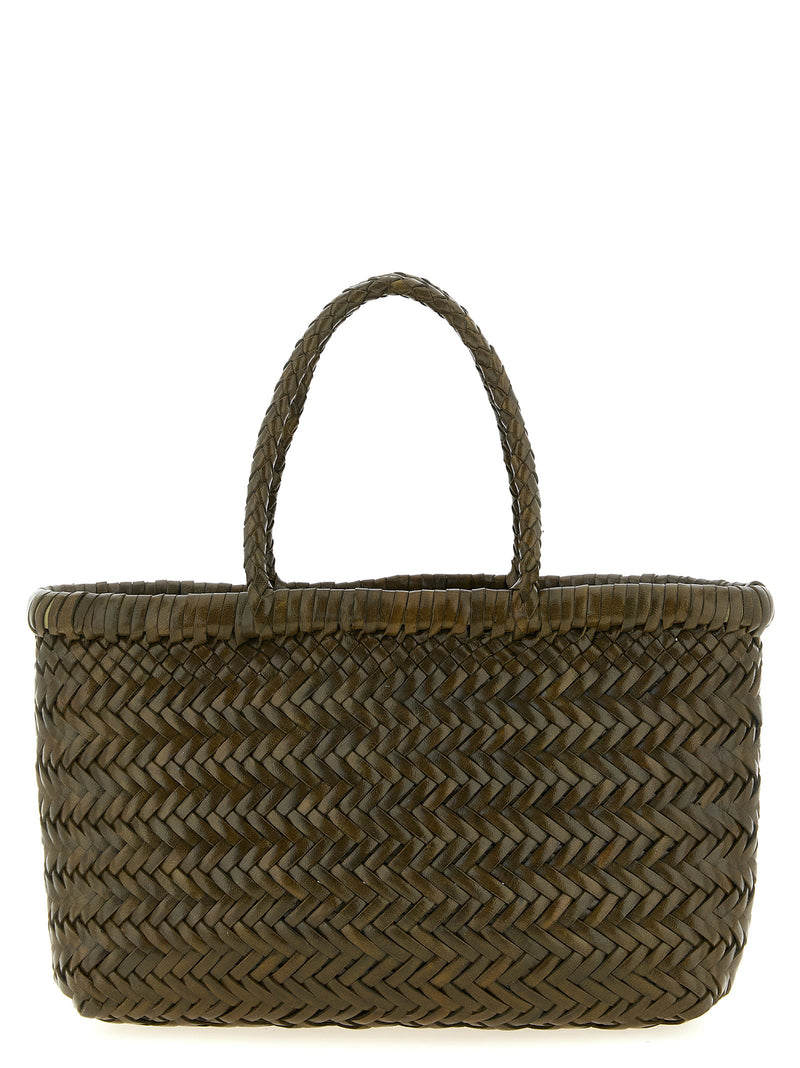 Dragon Diffusion Bicolor Calfskin Handbag - Flat Gora Mini
