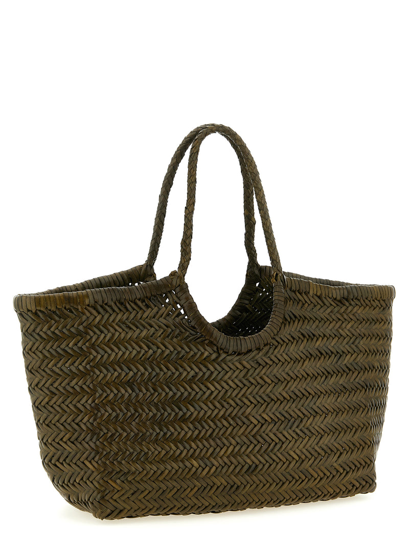 Dragon Diffusion Bicolor Calfskin Shoulder Bag - Nantucket Model