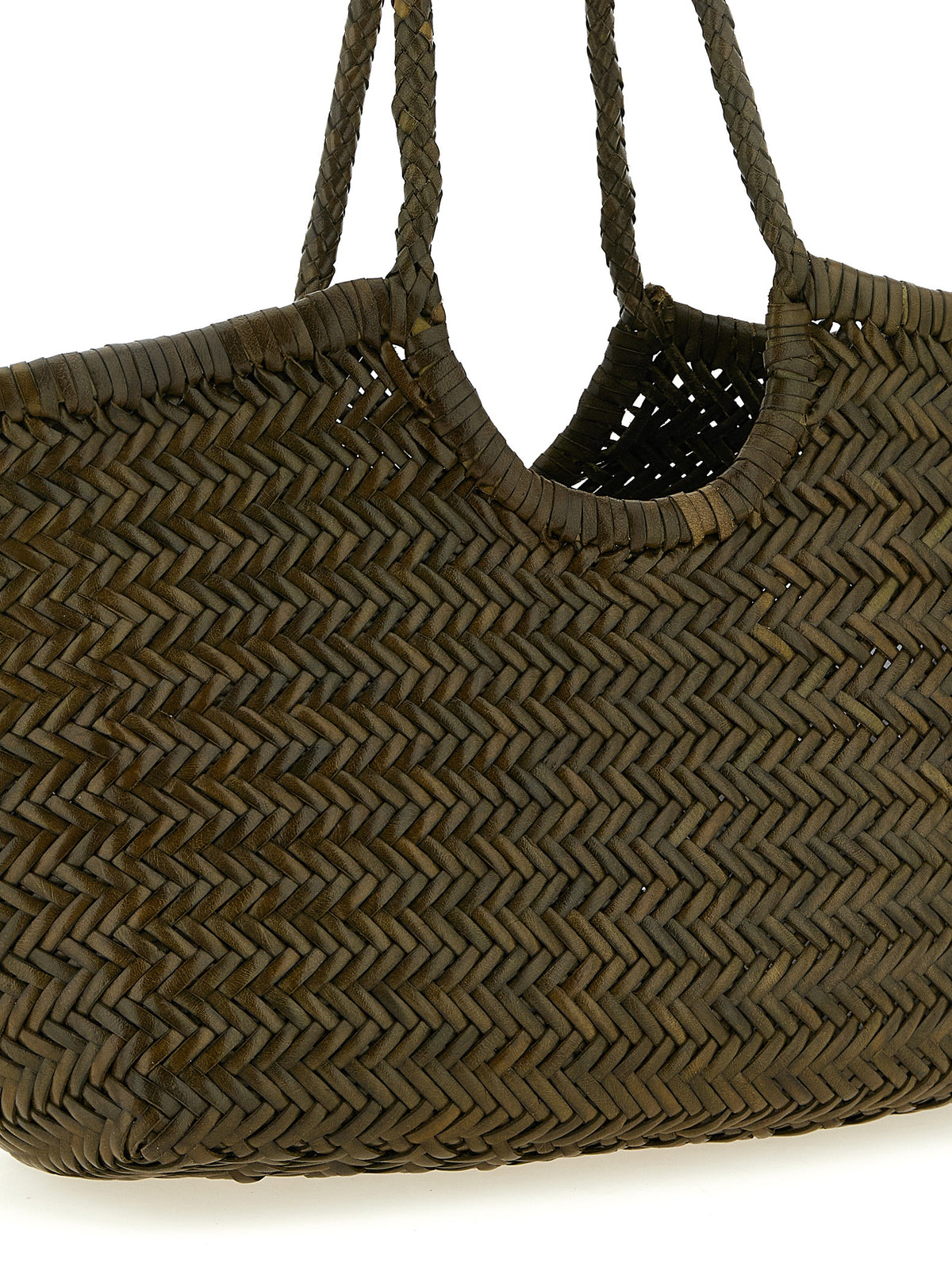 Dragon Diffusion Bicolor Calfskin Shoulder Bag - Nantucket Model