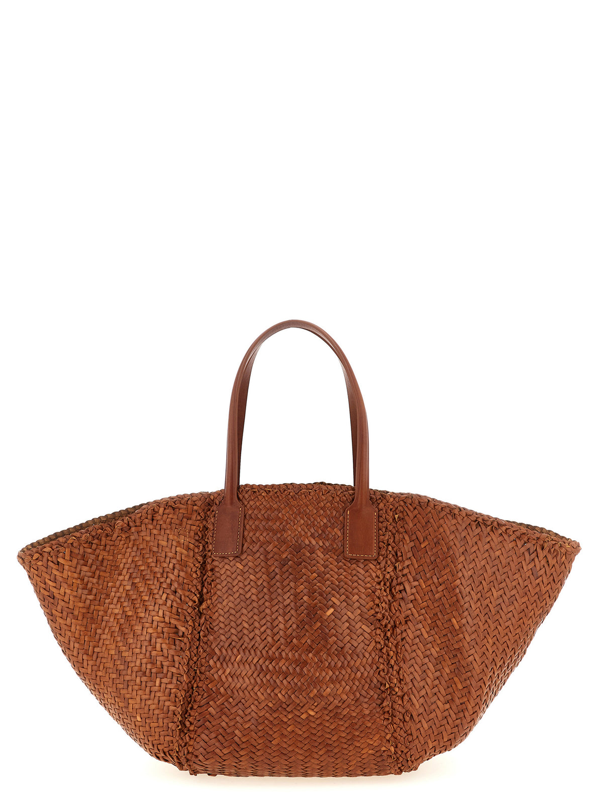 Dragon Diffusion Brown Calfskin Tote Bag - Teresa Shopping Bag