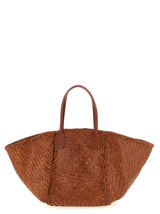 Dragon Diffusion Brown Calfskin Tote Bag - Teresa Shopping Bag