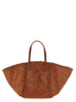 Dragon Diffusion Brown Calfskin Tote Bag