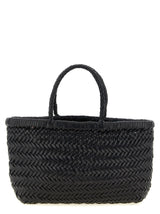 Dragon Diffusion Black Calfskin Handbag - Flat Gora Mini